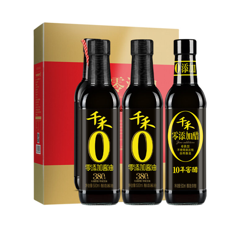 Qianhe-Zero-Additive-Soy-Sauce-Gift-Box-Set
