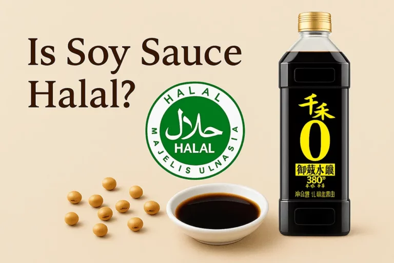 Is soy sauce Halal