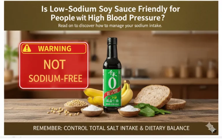 low sodium soy sauce & high blood pressure