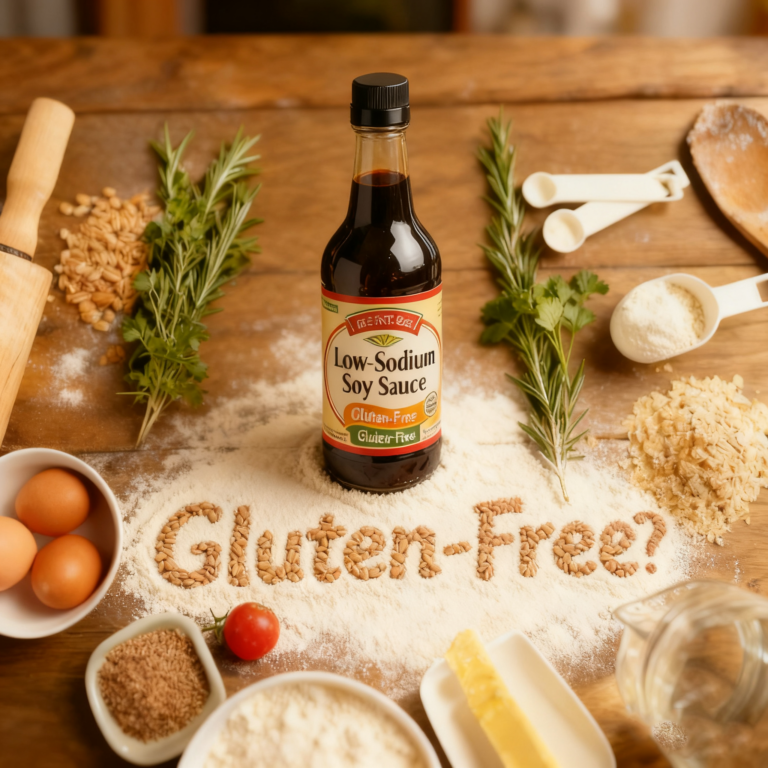 Is Low-Sodium Soy Sauce Gluten-Free