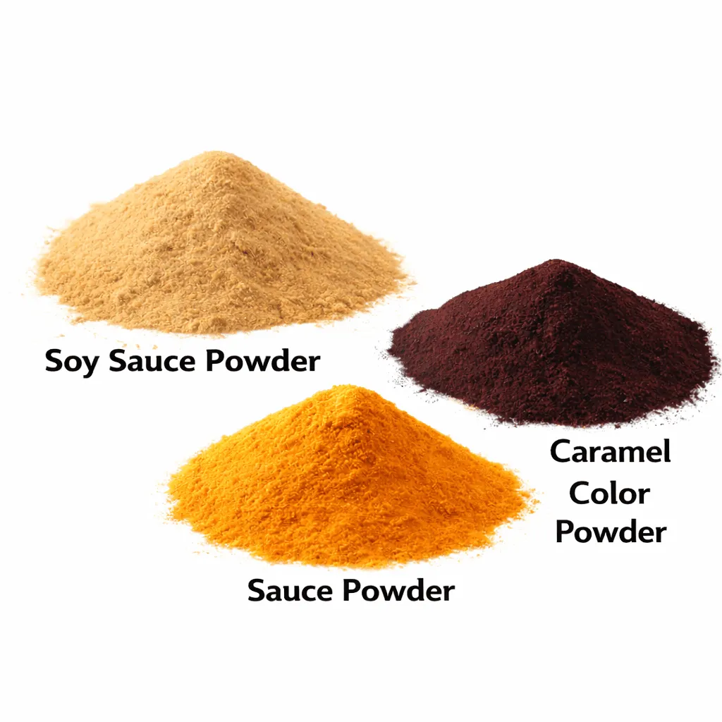 Soy Sauce Powder vs Sauce Powder vs Caramel Color Powder