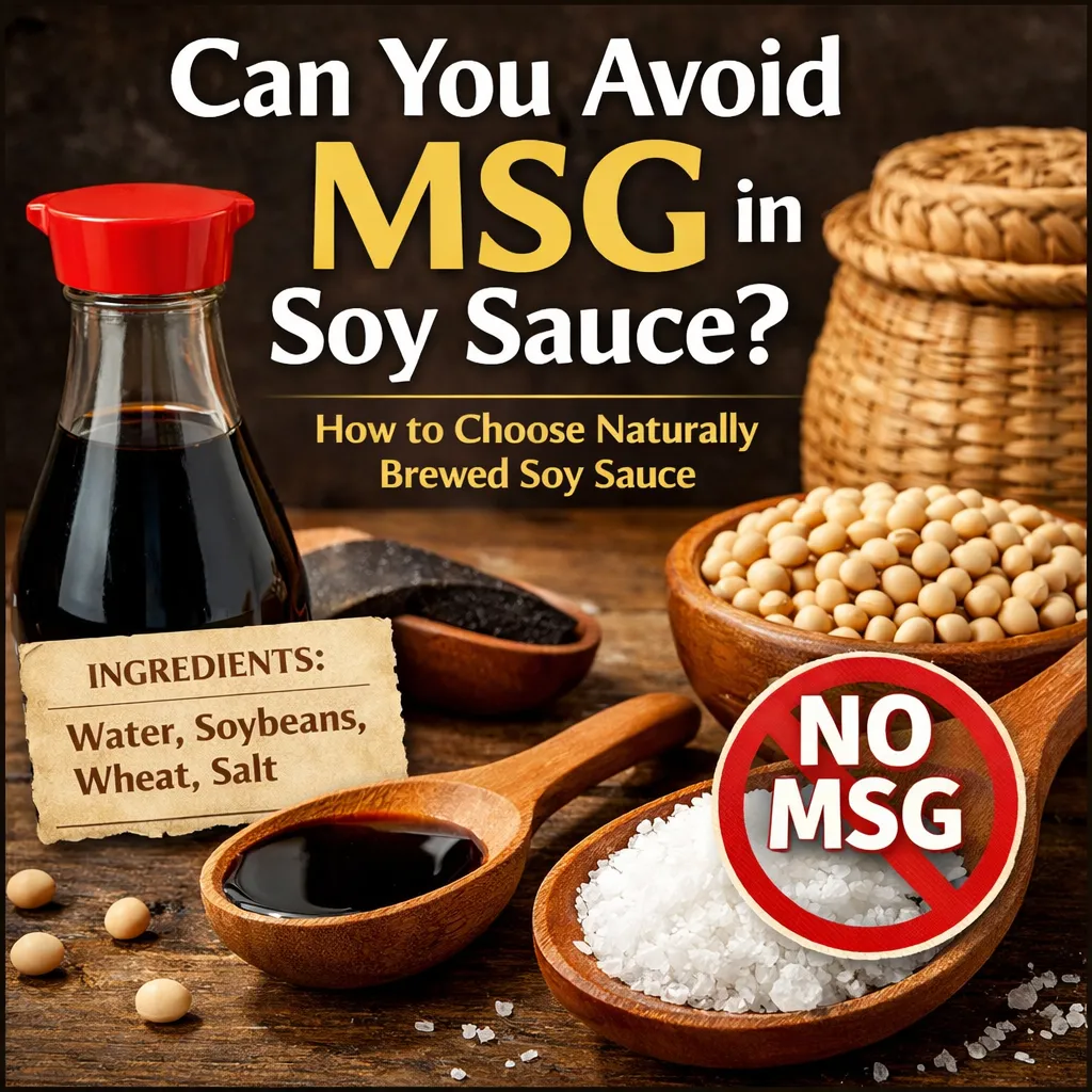 MSG and soy sauce