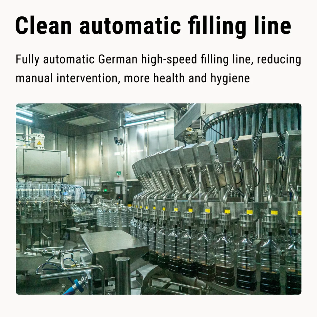 Clean automatic filling line