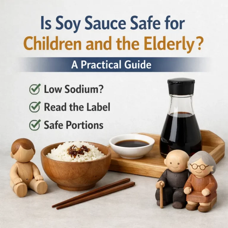 Is Soy Sauce Safe for Children and the Elderly