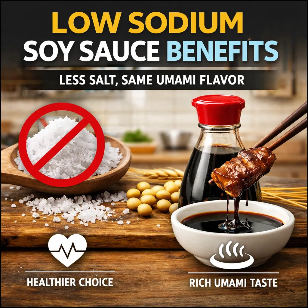 low sodium soy sauce benefits