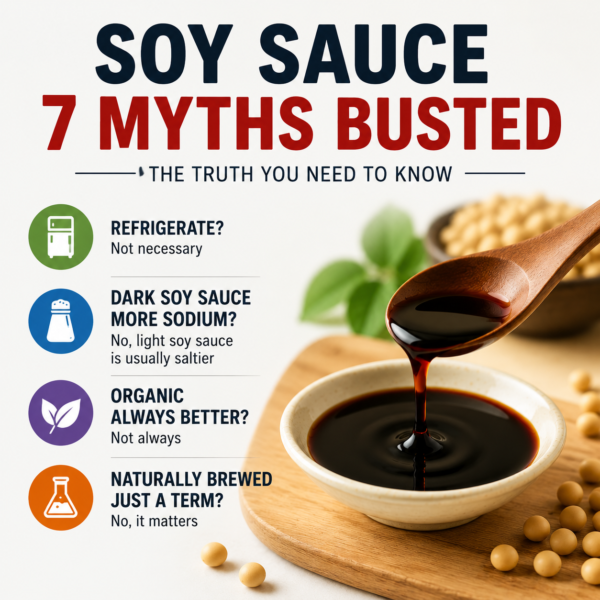 7 Common Soy Sauce Myths Explained