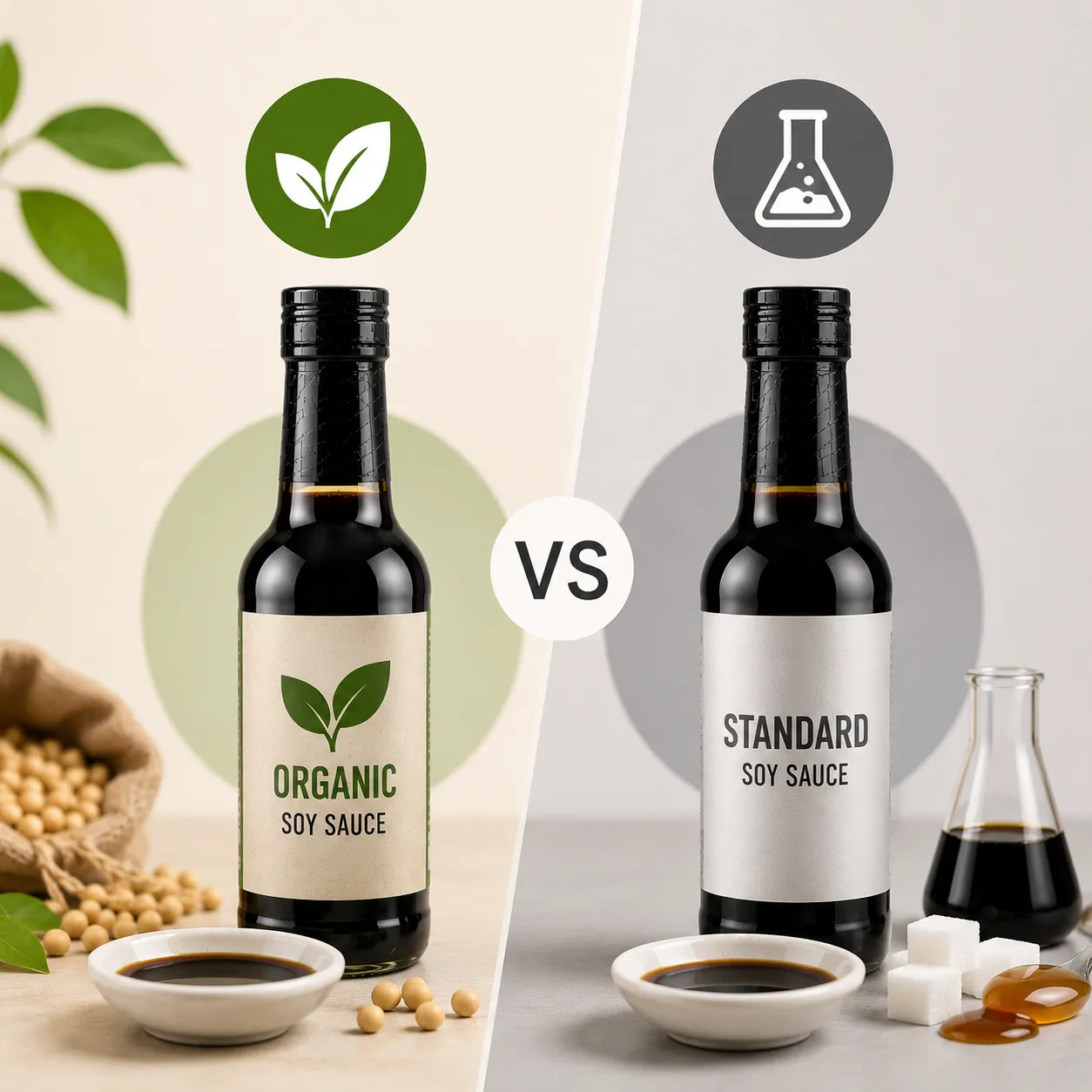 Certified Organic Soy Sauce vs Standard Soy Sauce | Qianhe