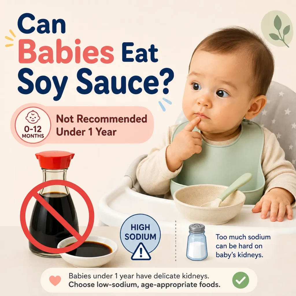 CanBabies EatSoy Sauce