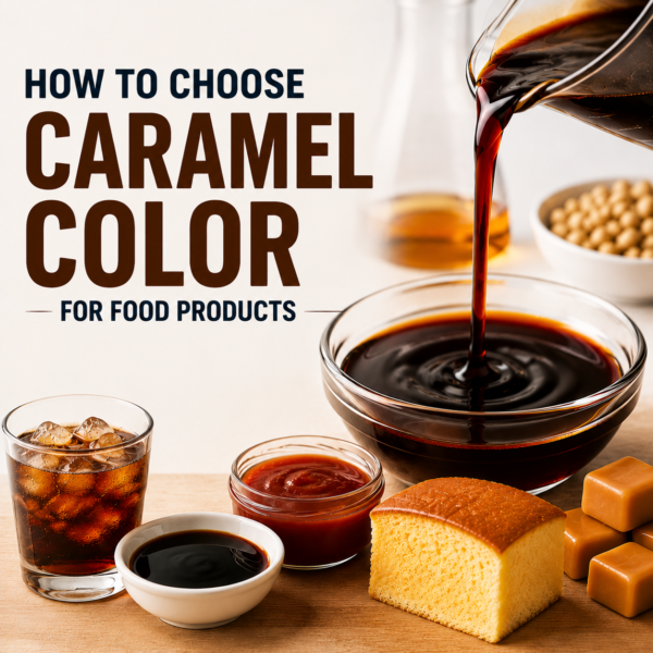 How to Choose Caramel Color for Food Products