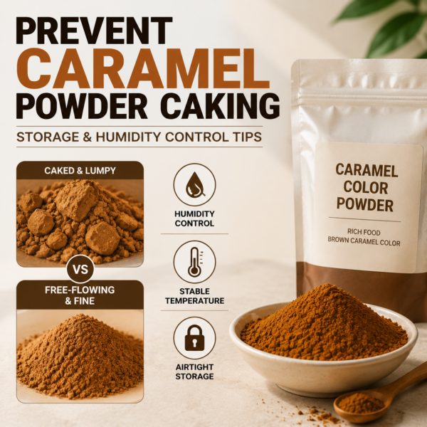 Prevent Caramel Powder Caking