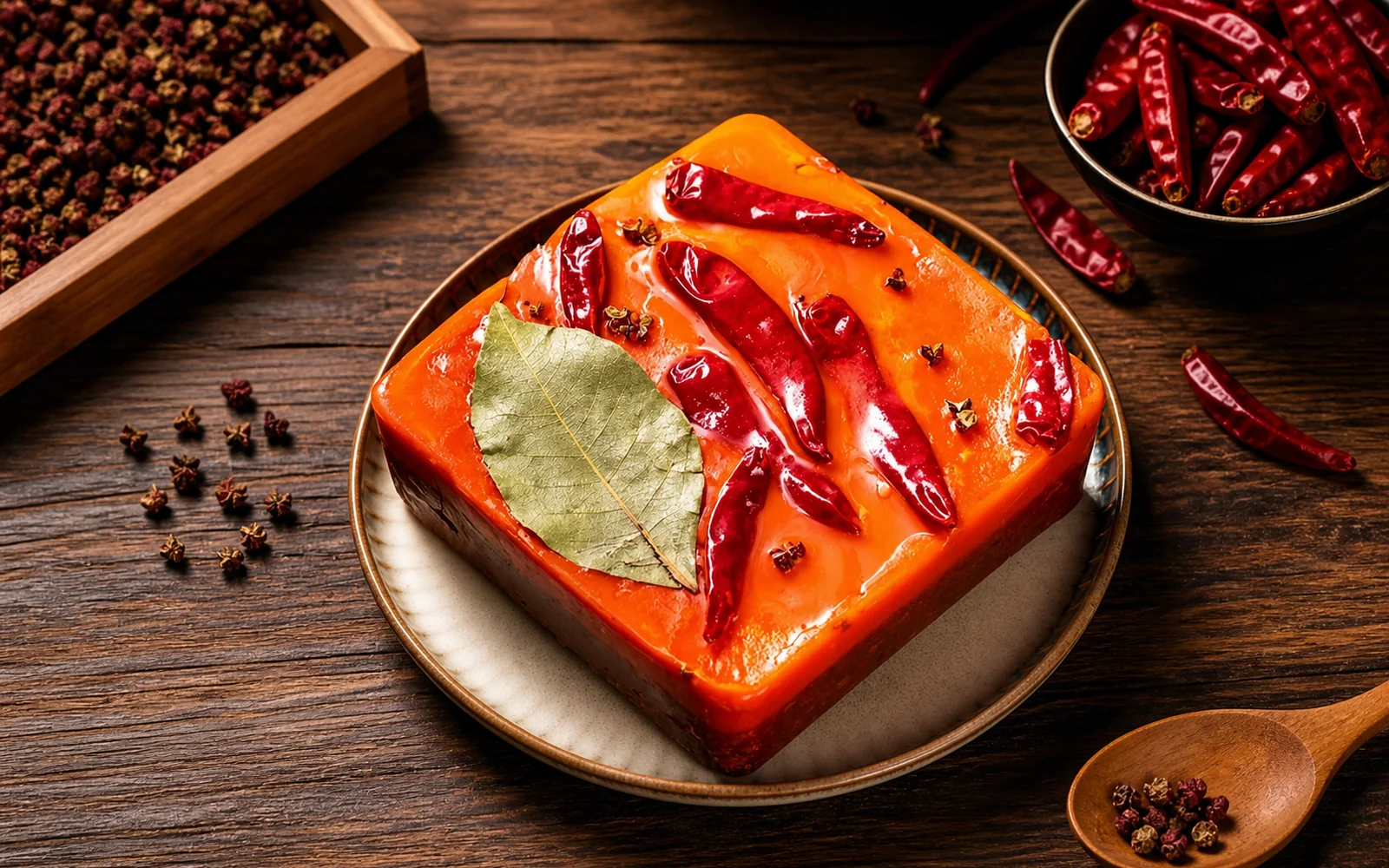 Soy sauce powder application in hot pot seasoning