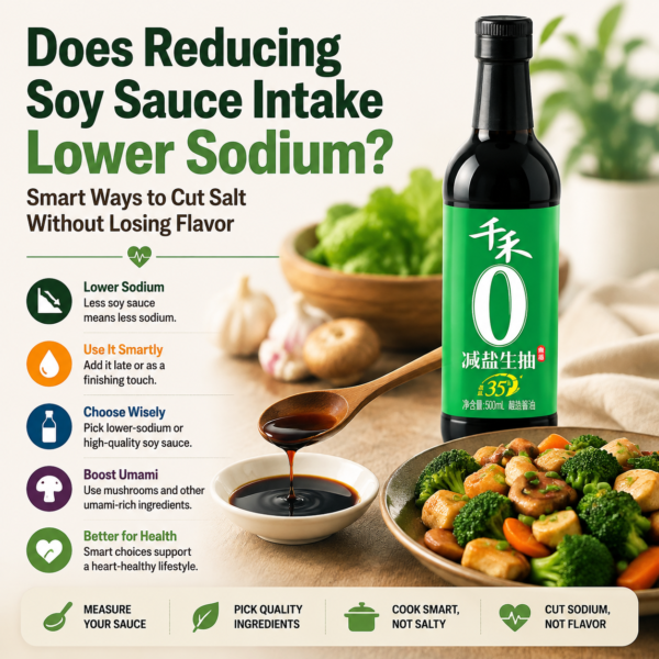 Does Reducing Soy Sauce Intake Lower Sodium