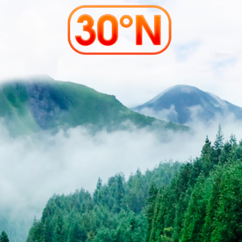 30 degrees north latitude